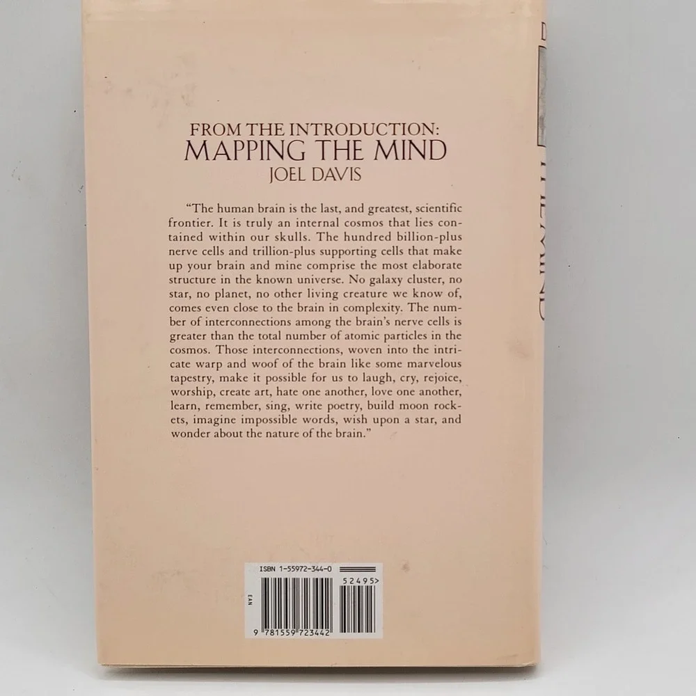 Joel Davis Mapping The Mind Hardcover First Edition Neuroscience Brain Excellent